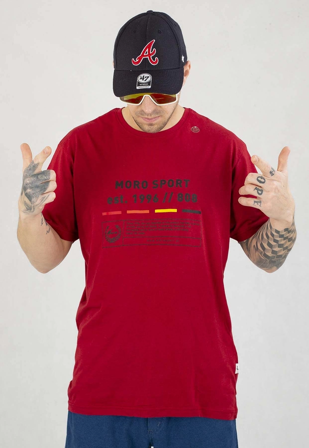 T-shirt Moro Sport Moro Moro Legend czerwony
