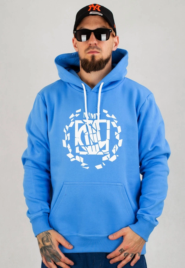 Bluza Diil Hoodie Laur Broken błękitna
