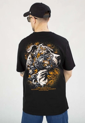 T-shirt Pit Bull Tattoo 190 black