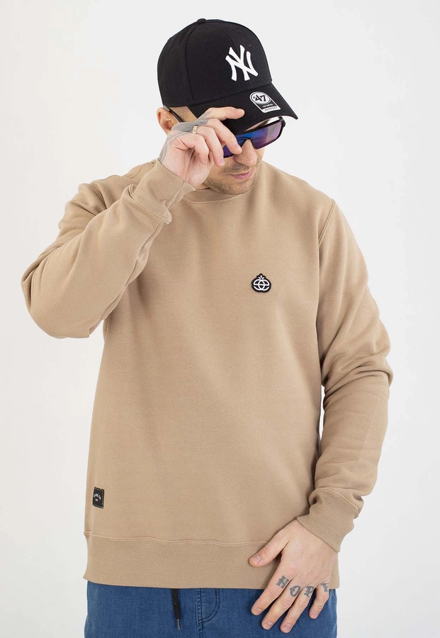 Bluza Elade Bez Kaptura Icon Mini Logo beżowa