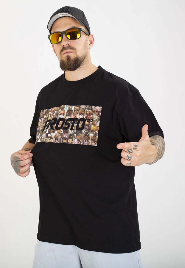 T-shirt Prosto Cams black