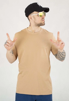 T-shirt 4F M2074 beżowy