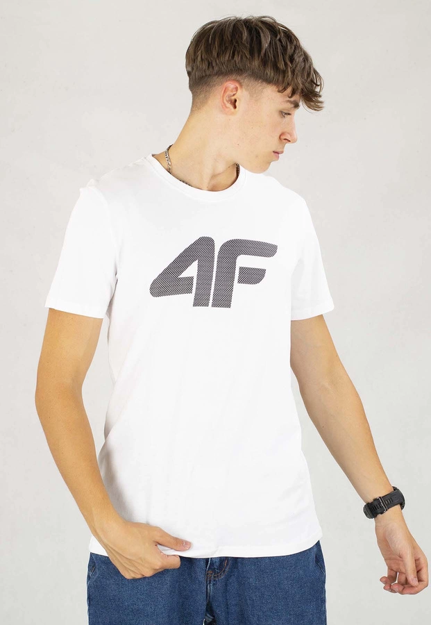 T-shirt 4F M1844 biały