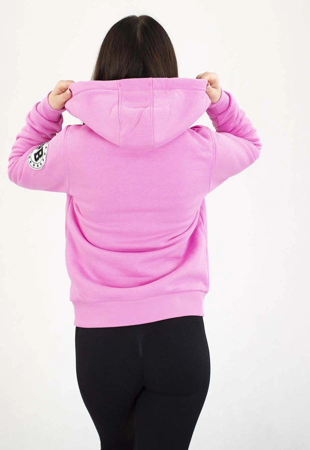 Bluza Pit Bull Z Kapturem Zip Ruffina PB ice pink
