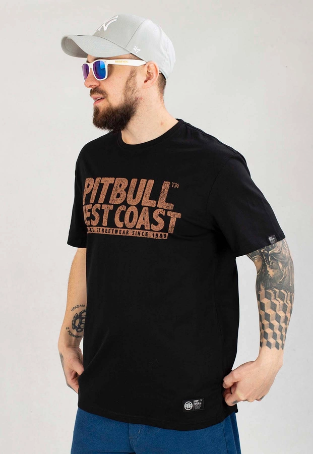 T-shirt Pit Bull Mugshot II czarny