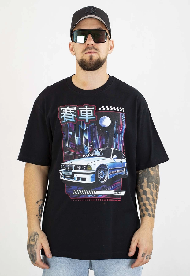 T-shirt Jigga Wear Baggy Beemer czarny