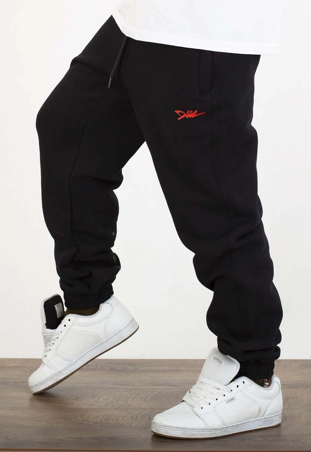 Dresy Diil Regular Small czarno czerwone