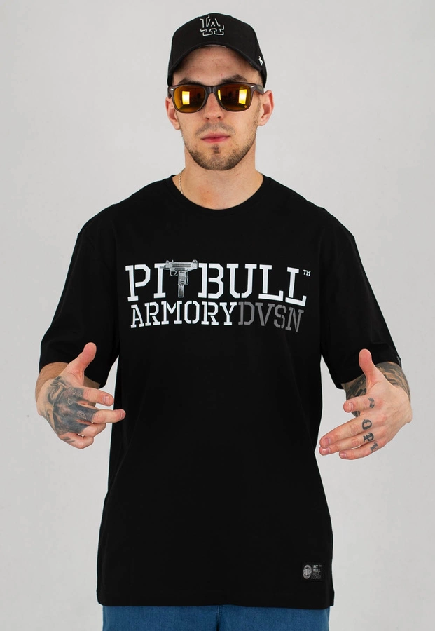 T-shirt Pit Bull Armory czarny