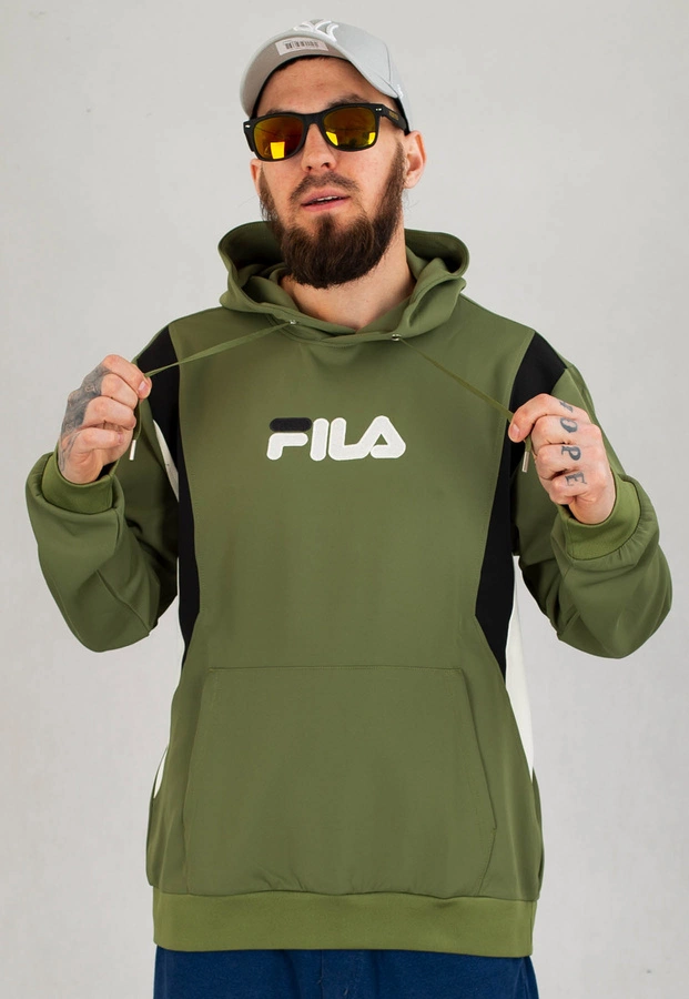 Bluza Fila Bogno FAM0176 oliwkowa