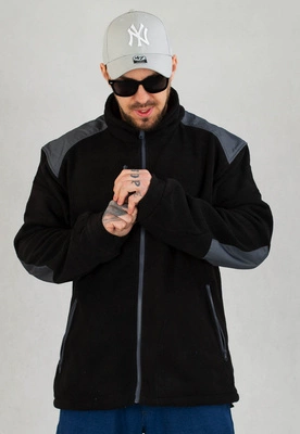 Bluza Niemaloga Polar Crewneck czarno szara