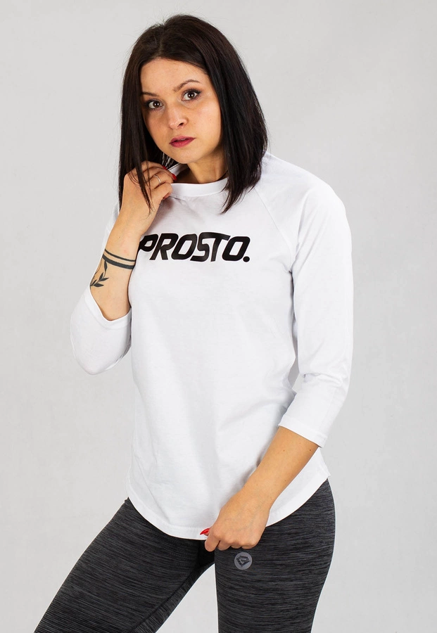 Longsleeve Prosto Bazik biały