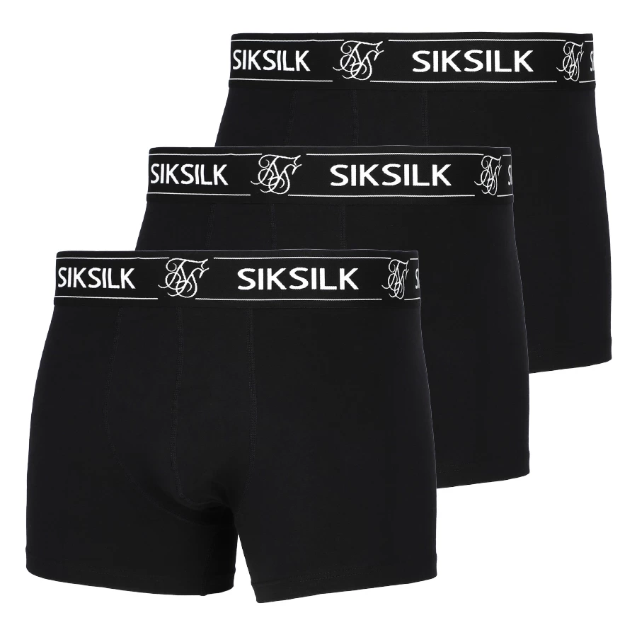 Bokserki SikSilk 3Pack SS-19685 czarne