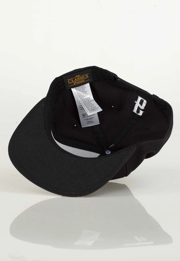 Czapka Snapback Gawrosz Skull Square czarna