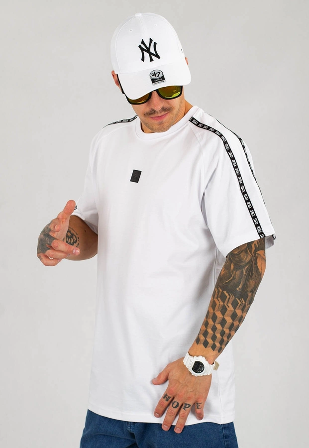 T-Shirt SSG Premium Logo Tape biały