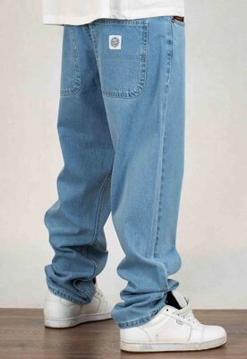 Spodnie Mass Jeans Baggy Fit Craft light blue