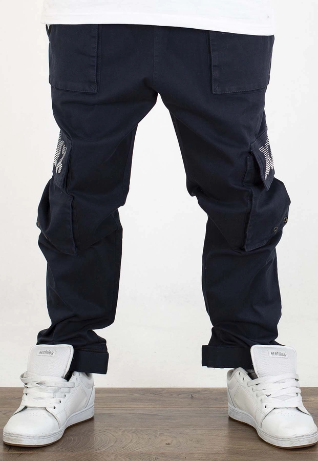 Spodnie Stoprocent Joggery Stoshade granatowe