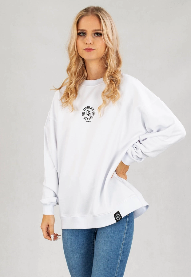 Bluza Ciemna Strefa CS Gotyk biała