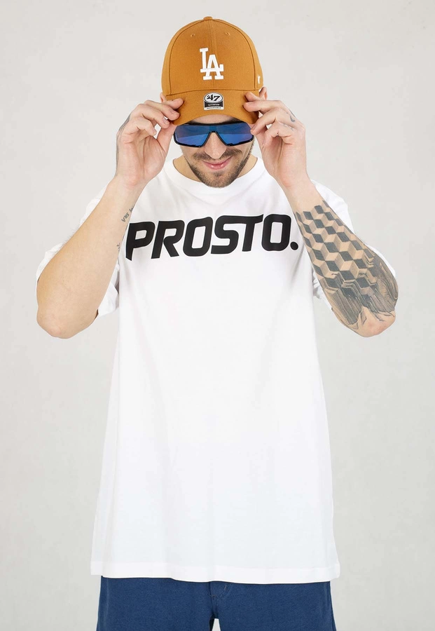 T-shirt Prosto Starr biały