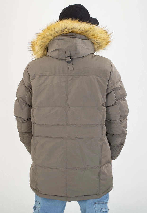 Kurtka Pit Bull Zimowa Forest taupe