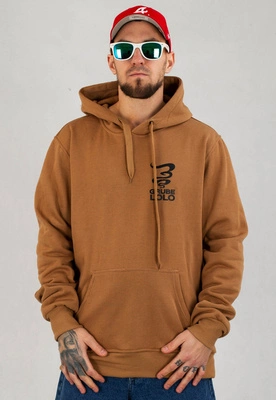 Bluza Grube Lolo Dymek Haft brązowo czarna