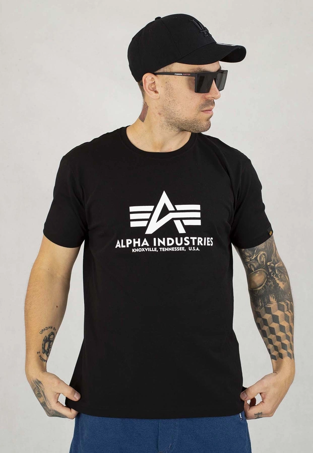 T-shirt Alpha Industries Basic 100501 czarny