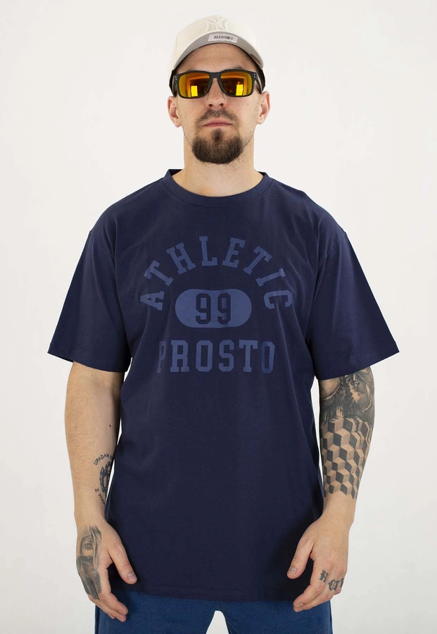 T-shirt Prosto Athletic granatowy