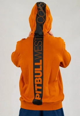 Bluza Pit Bull Z Kapturem ZIP Terry Group Hilltop miodowa