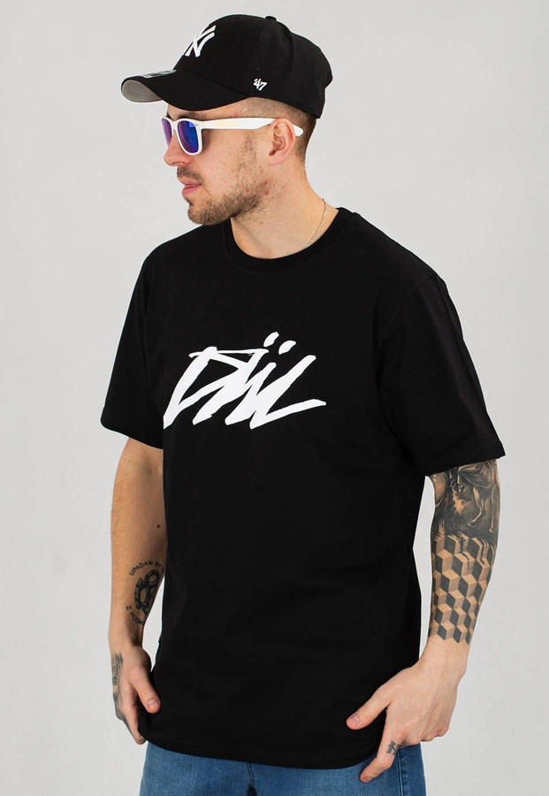 T-shirt Diil Flow czarny