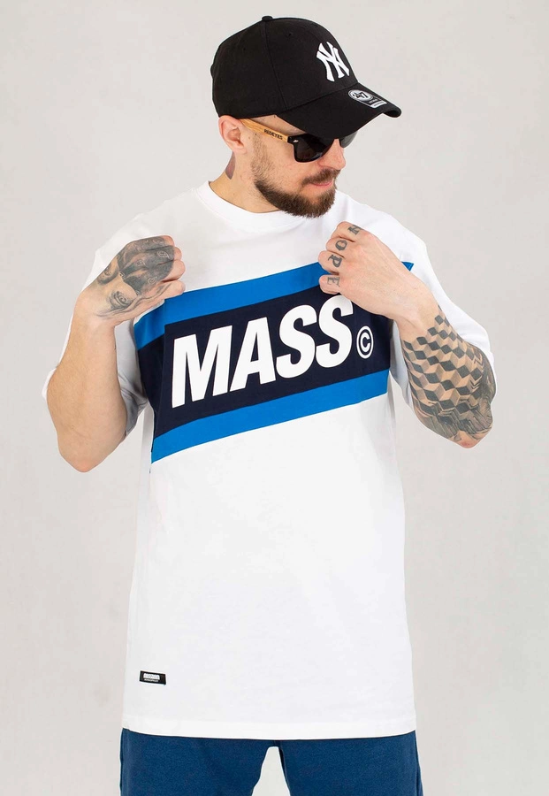 T-shirt Mass Rust biały