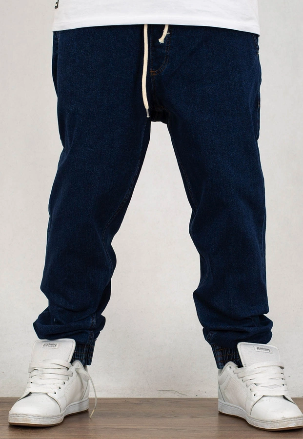 Spodnie SSG Jogger Slim Basic dark jeans