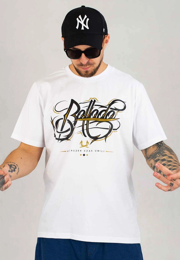 T-shirt Dudek P56 Ballada biały