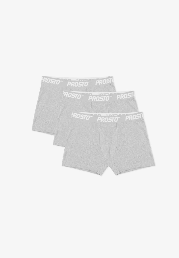 Bokserki Prosto 3pack szare
