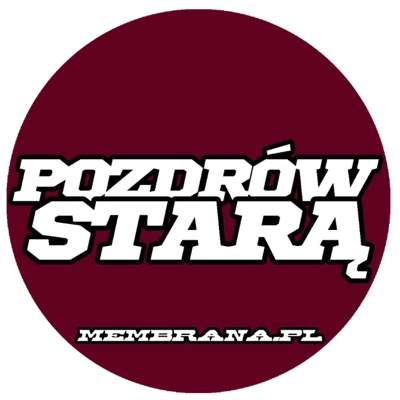 Wlepa Pozdrów bordowa
