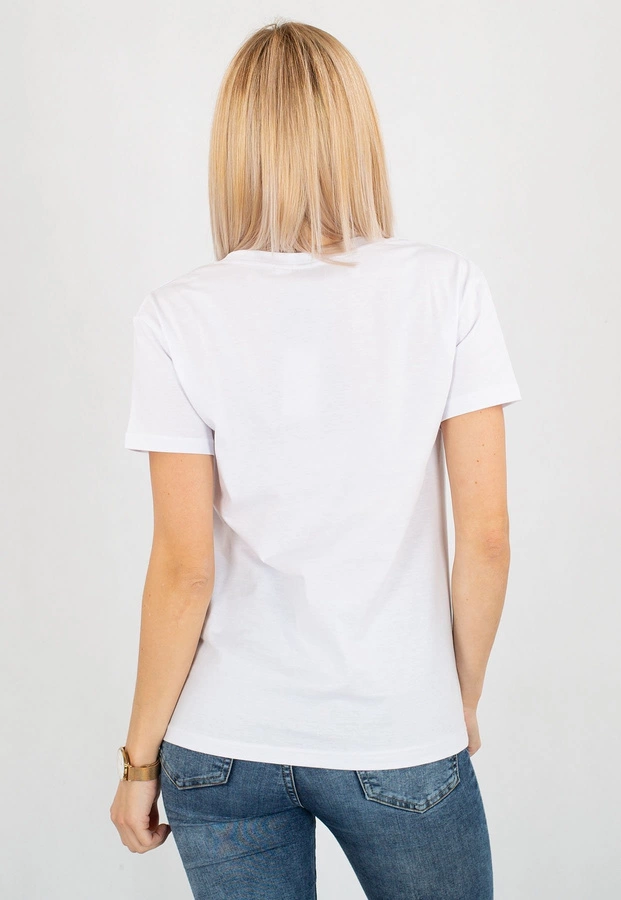 T-shirt Stoprocent TDV Fakju biały OUTLET