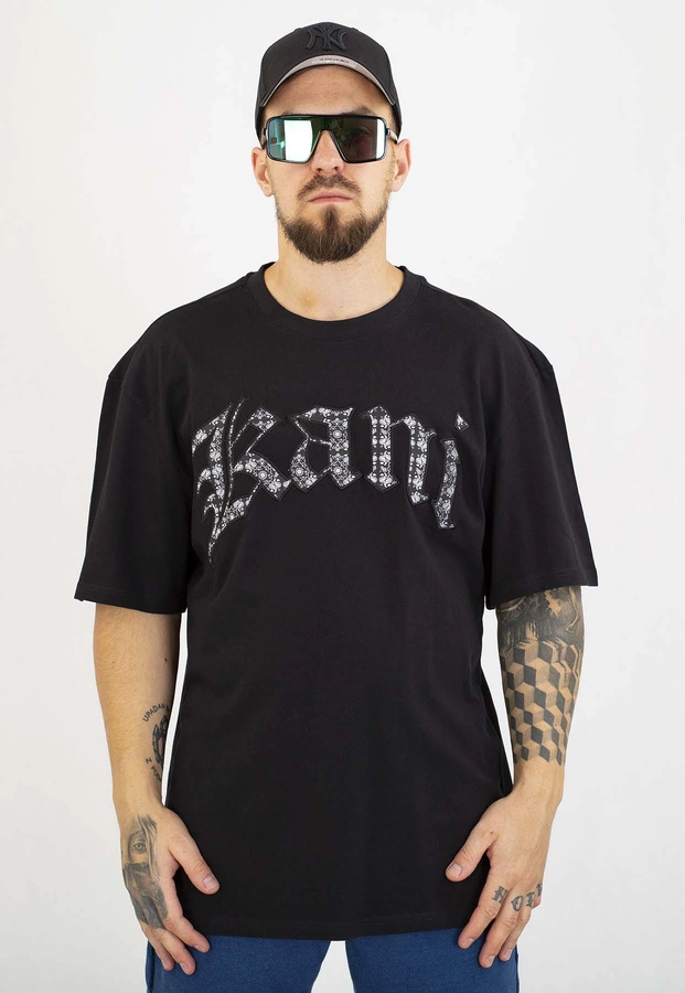 T-shirt Karl Kani Paisley Letter PD00005351 czarny