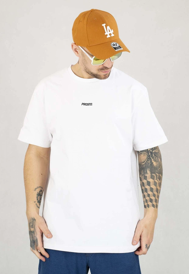 T-shirt Prosto Raww biały