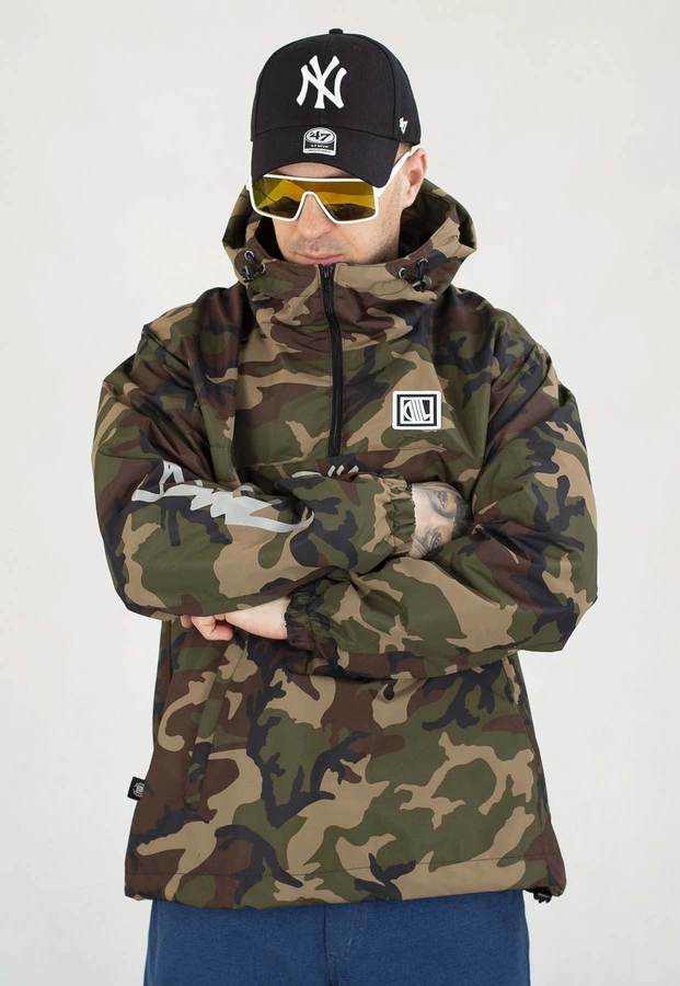 Kurtka Diil Przejściowa Kangur Kwadrat moro