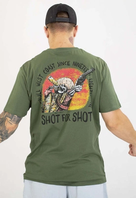 T-shirt Pit Bull Shot For Shot 170 sage green