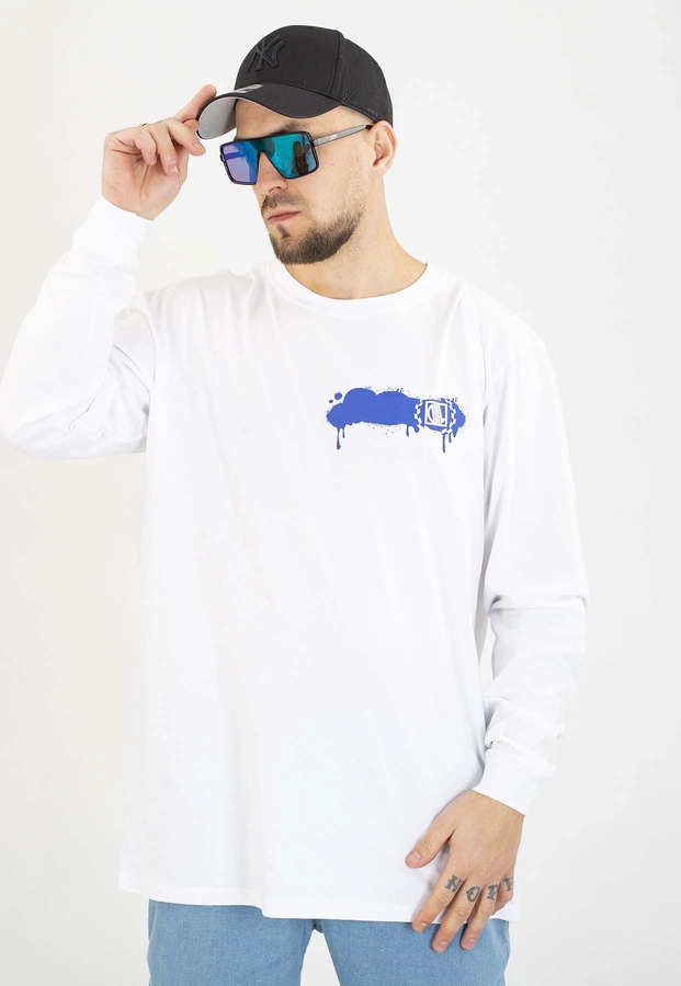 Longsleeve Diil Spray biały