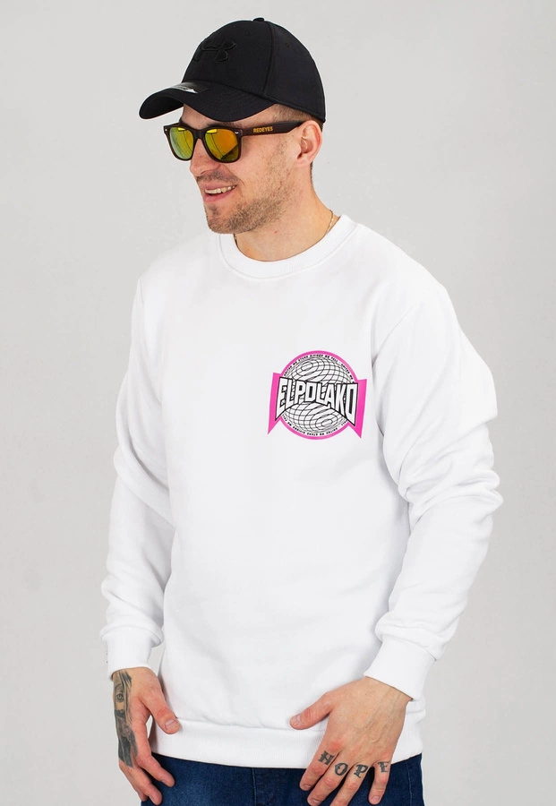 Bluza El Polako Ep Earth biała + Płyta Gratis