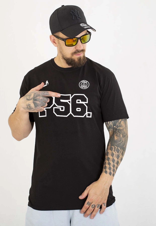 T-shirt Dudek P56 Palę Sobie Grass czarny