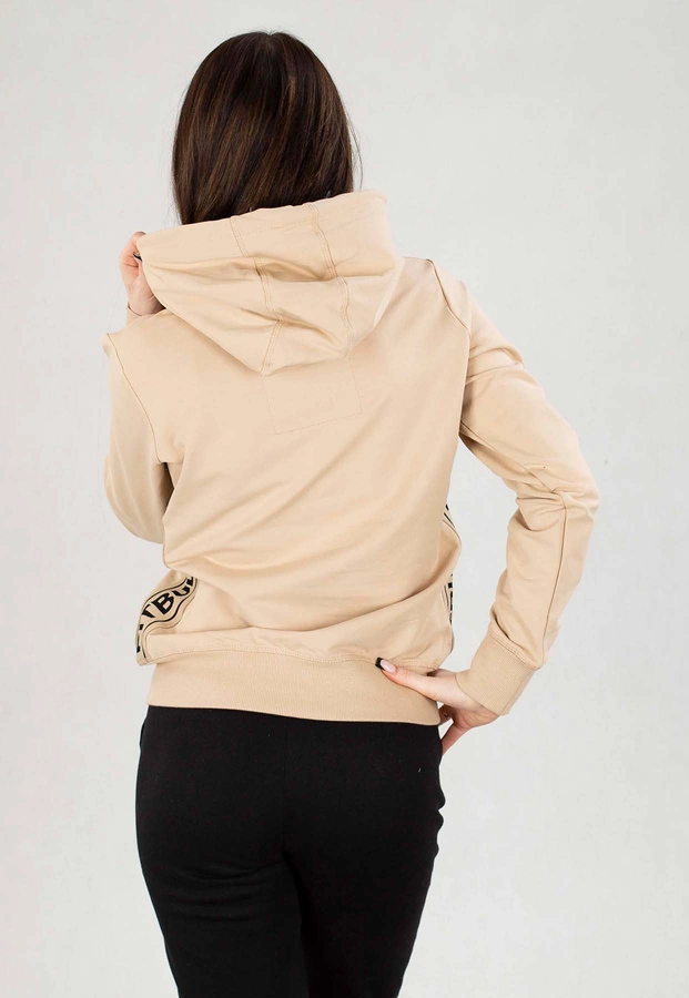 Bluza Pit Bull Z Kapturem Zip  French Terry La Deta piaskowa