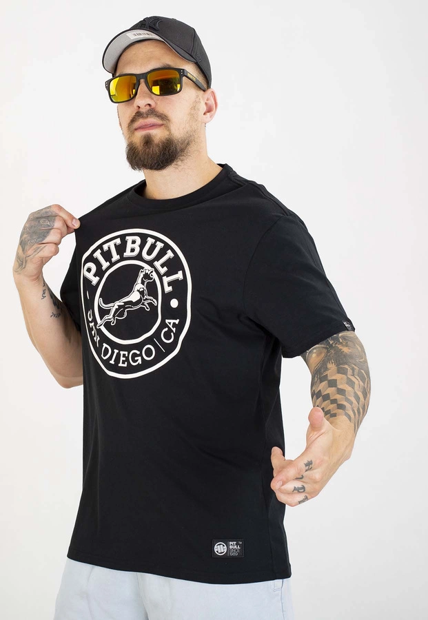 T-shirt Pit Bull San Diego Ca 170 black