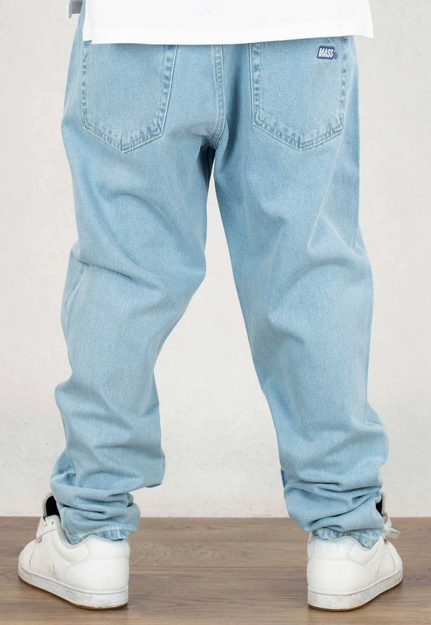 Spodnie Mass Jeans Baggy Fit Box light blue