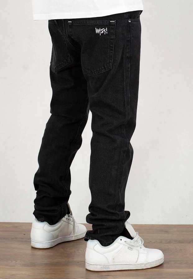 Spodnie Mass Tapered Fit Signature 2.0 light black washed