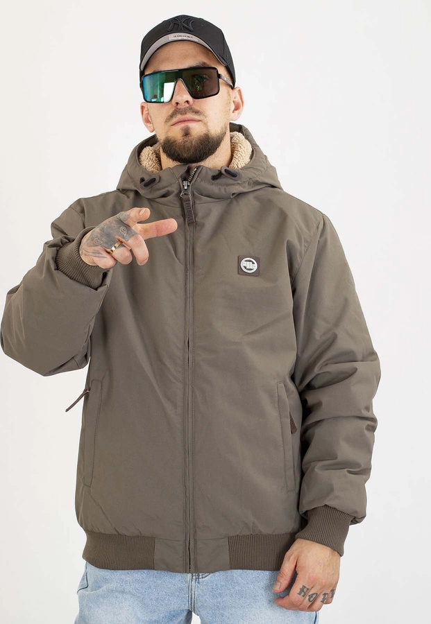 Kurtka Pit Bull Zimowa Elkwood III taupe