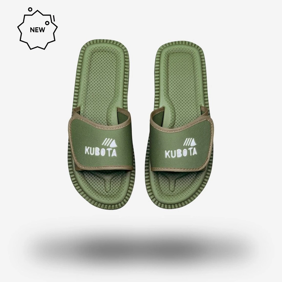 Klapki Kubota Rzep oliwkowe