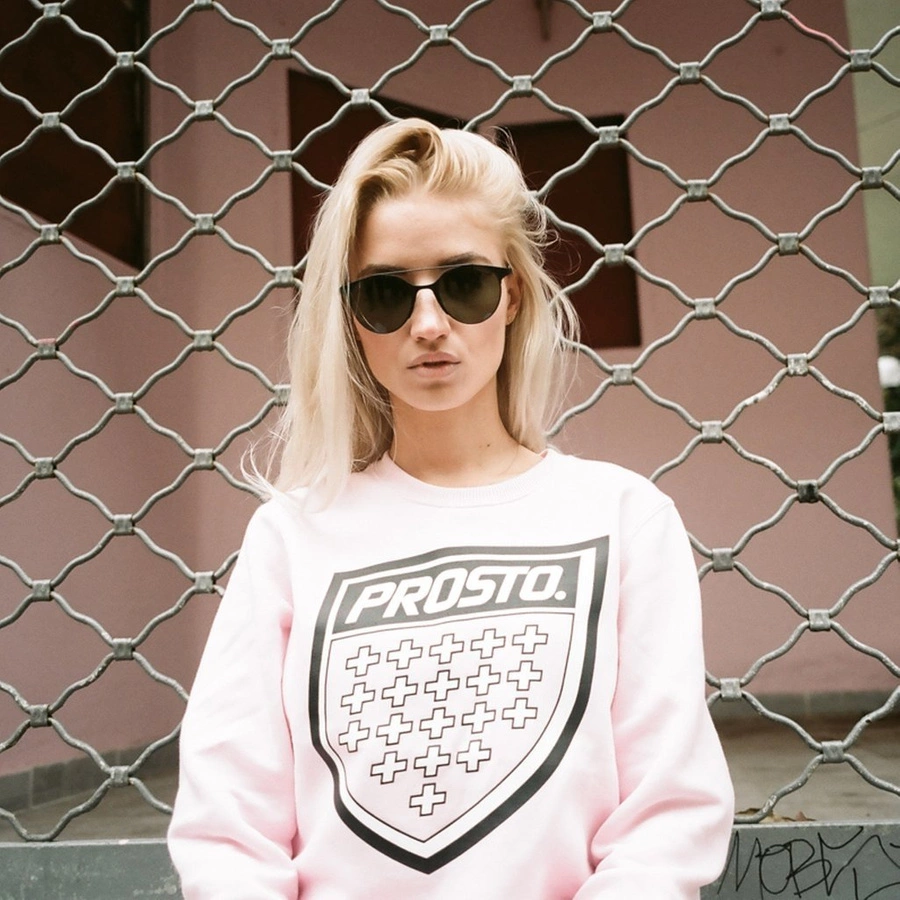 Bluza Prosto Shield różowa