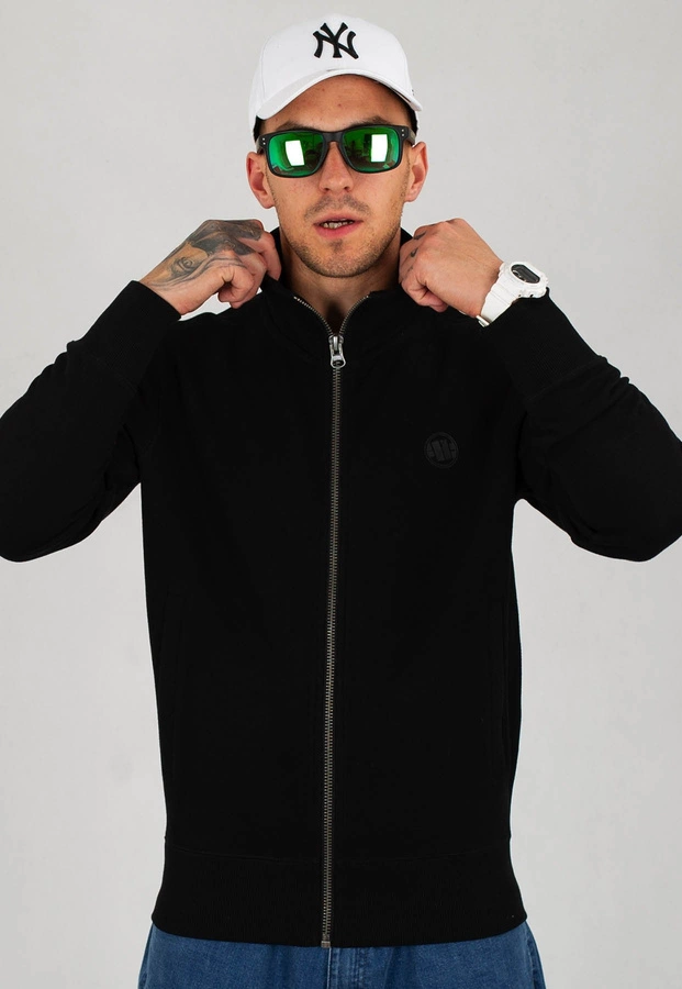 Bluza Pit Bull Premium Pique Sweatjacket Small Logo czarna