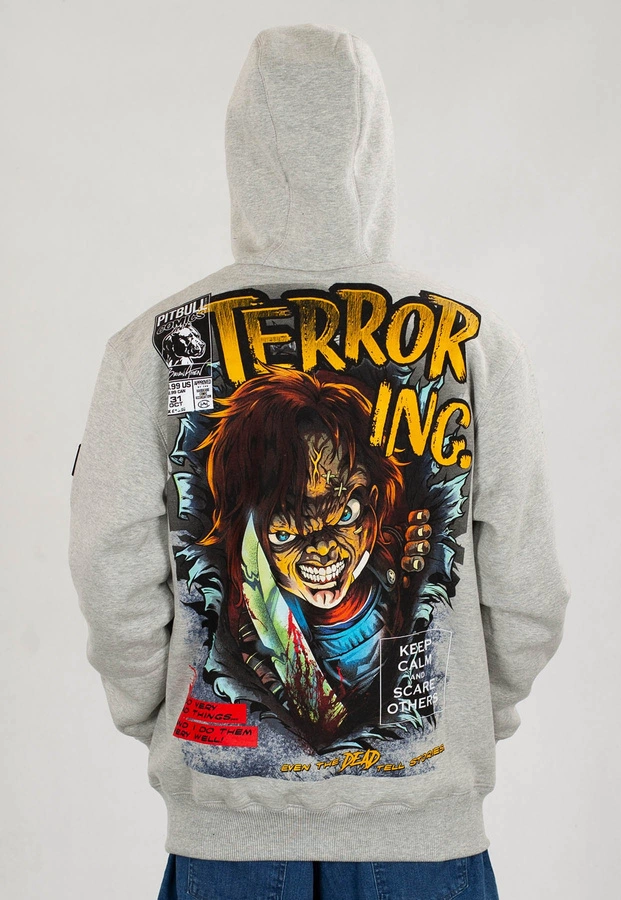 Bluza Pit Bull Scare szara